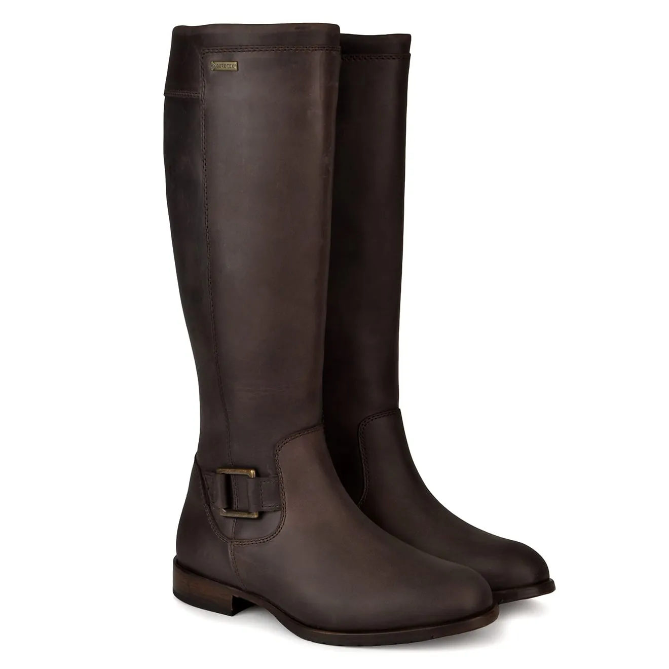 Dubarry Women's Limerick Leather Boots - Old Rum