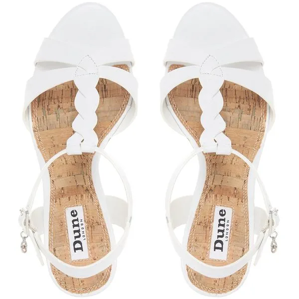 Dune London Koala Platform Sandals