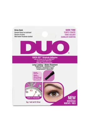 DUO Quick Set Strip Lash Adhesivo Oscuro