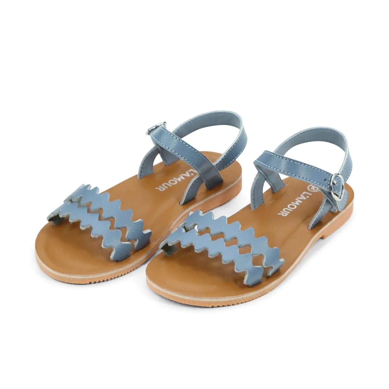 Eden Scalloped Sandal - Stylish Women's Summer Shoe