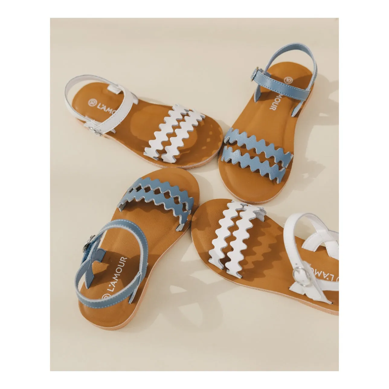 Eden Scalloped Sandal - Stylish Women's Summer Shoe