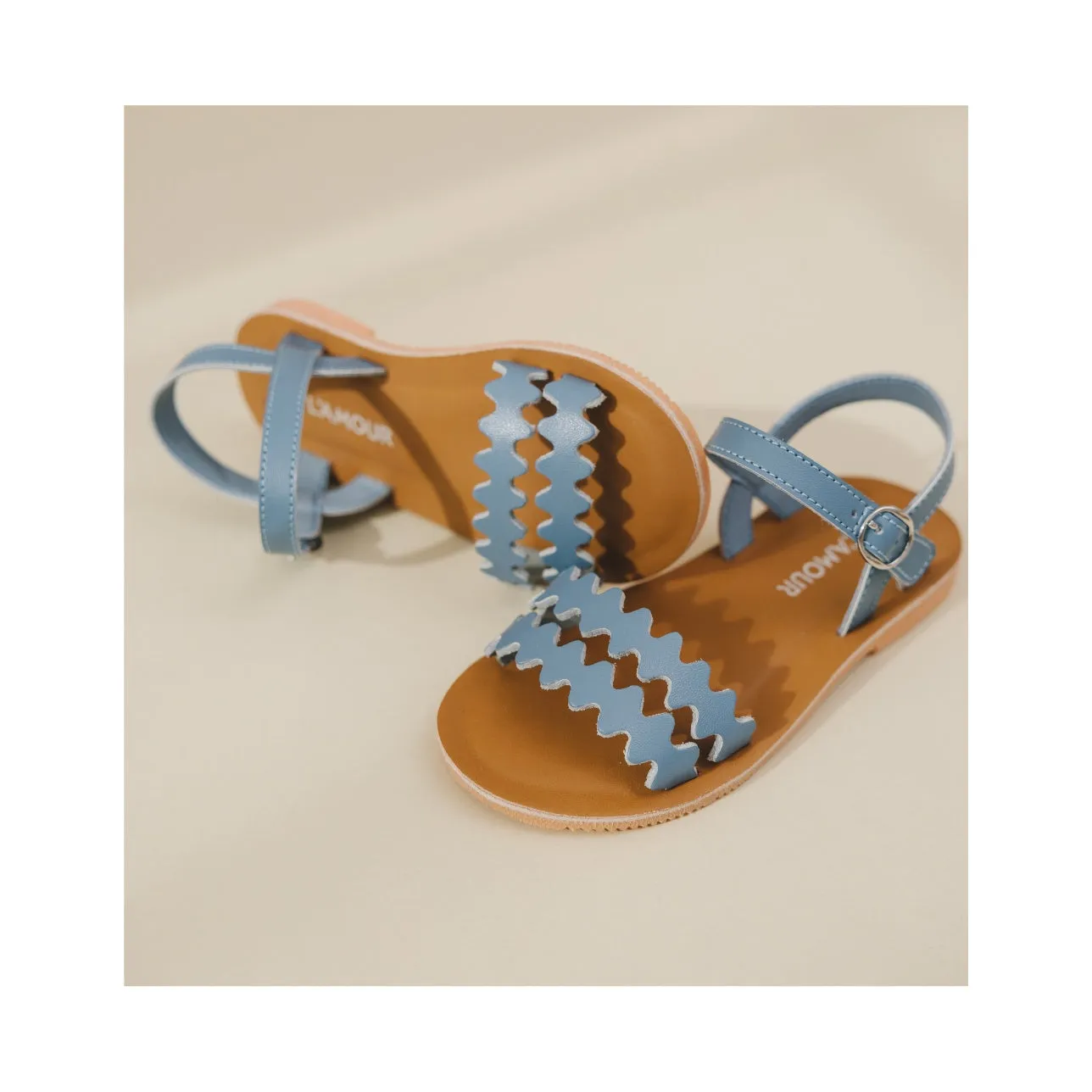 Eden Scalloped Sandal - Stylish Women's Summer Shoe