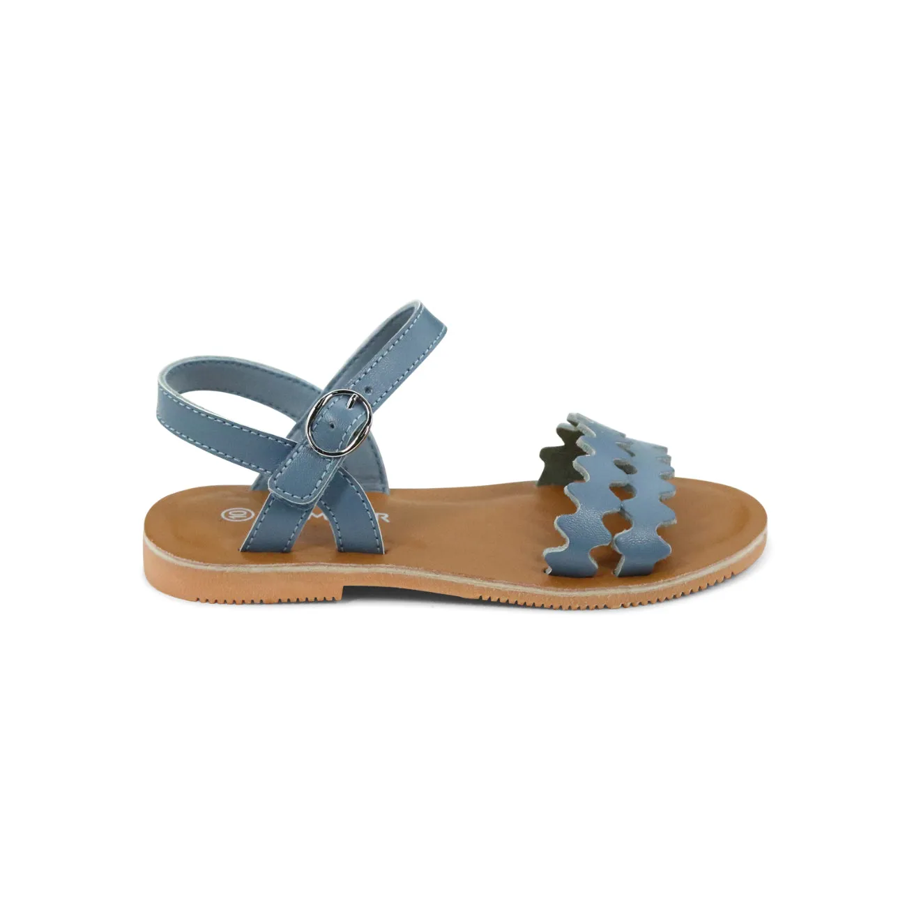 Eden Scalloped Sandal - Stylish Women's Summer Shoe