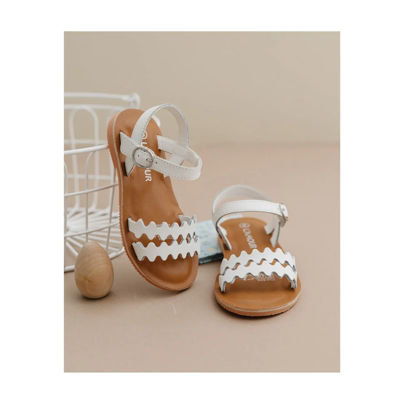 Eden Scalloped Sandal - Stylish Women's Summer Shoe