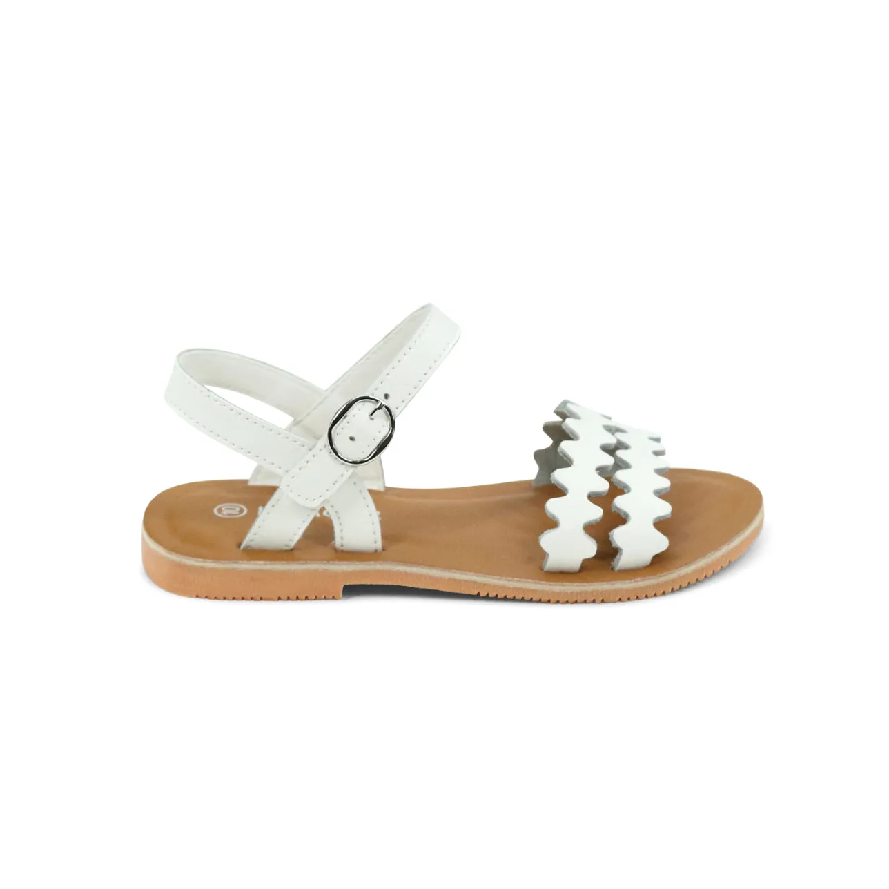 Eden Scalloped Sandal - Stylish Women's Summer Shoe