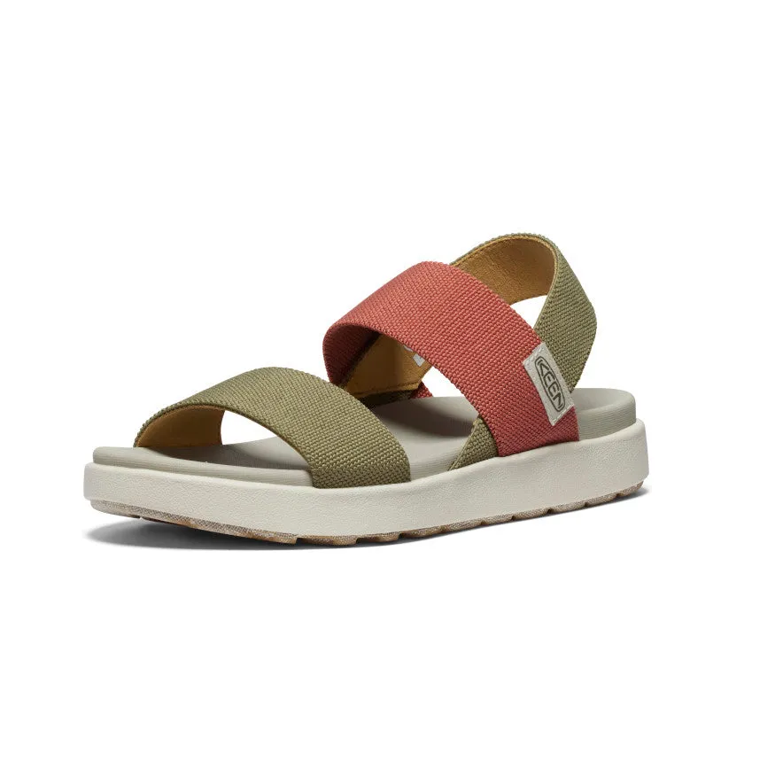 Elle Women's Backstrap Sandal in Martini Olive/Baked Clay - Shop Now!