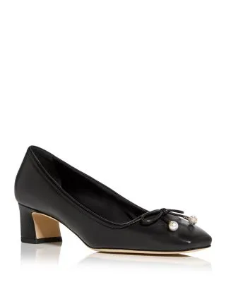 Elme 45 Square Toe Pumps for Women