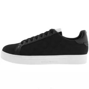 Emporio Armani Logo Trainers Black