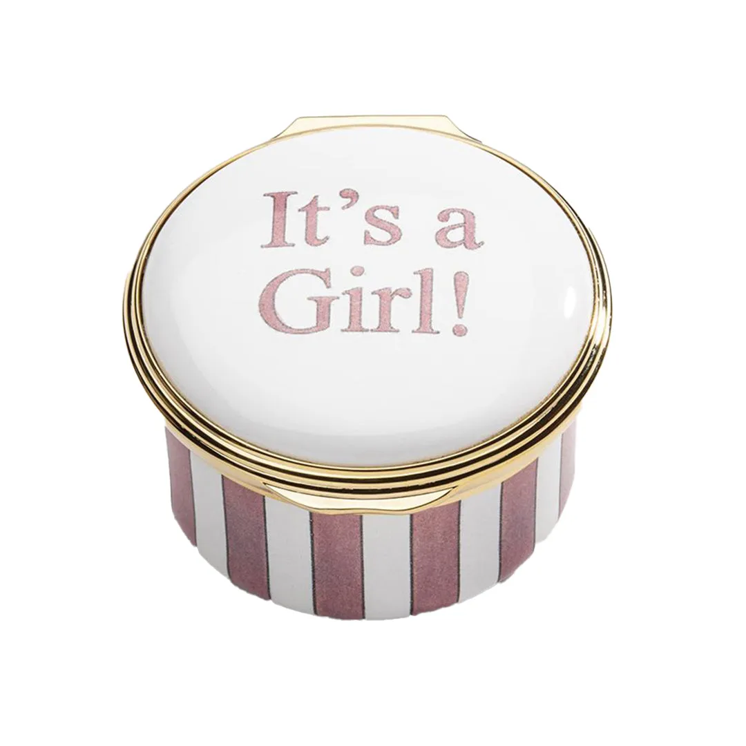 Enamel Box - It's a Girl