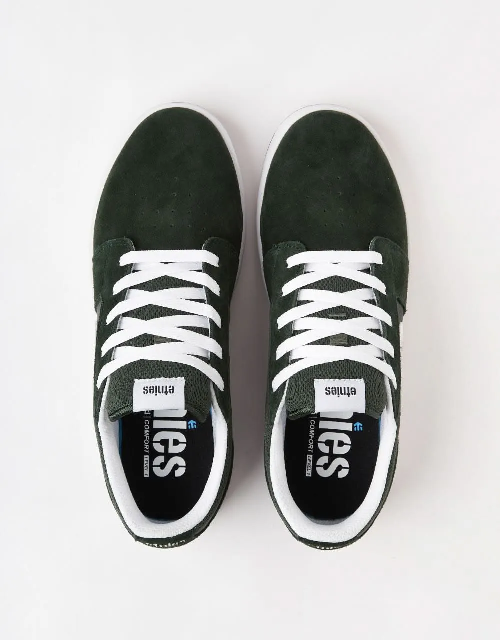 Etnies Cresta Skate Shoes - Green/White