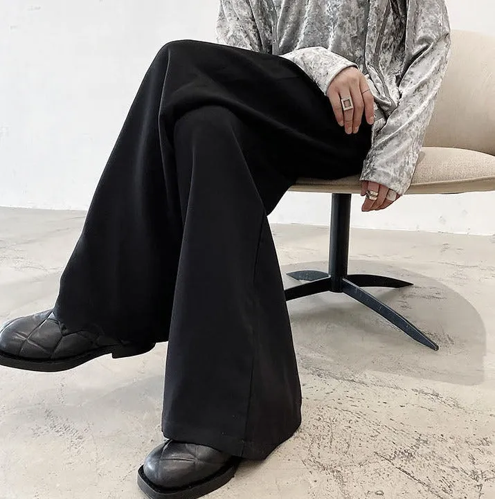 Extra Wide Pleat Front Trousers