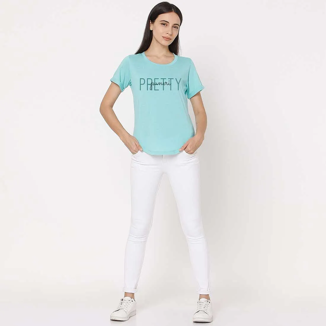 Feminist T Shirts For Women Pune City Tees - Pretty Pune Girl