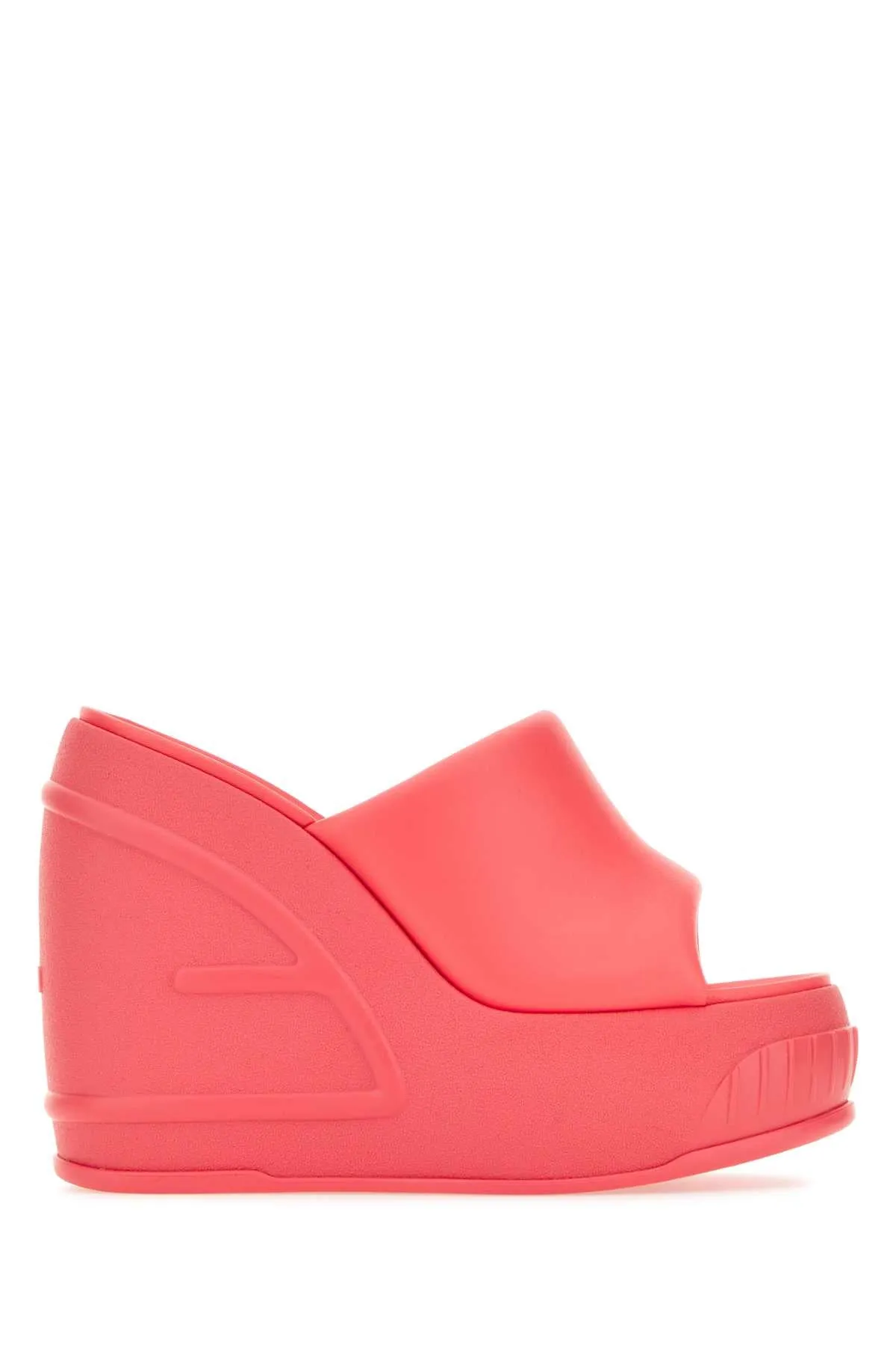 Fendi Pink Nappa Leather Sfilata Mules