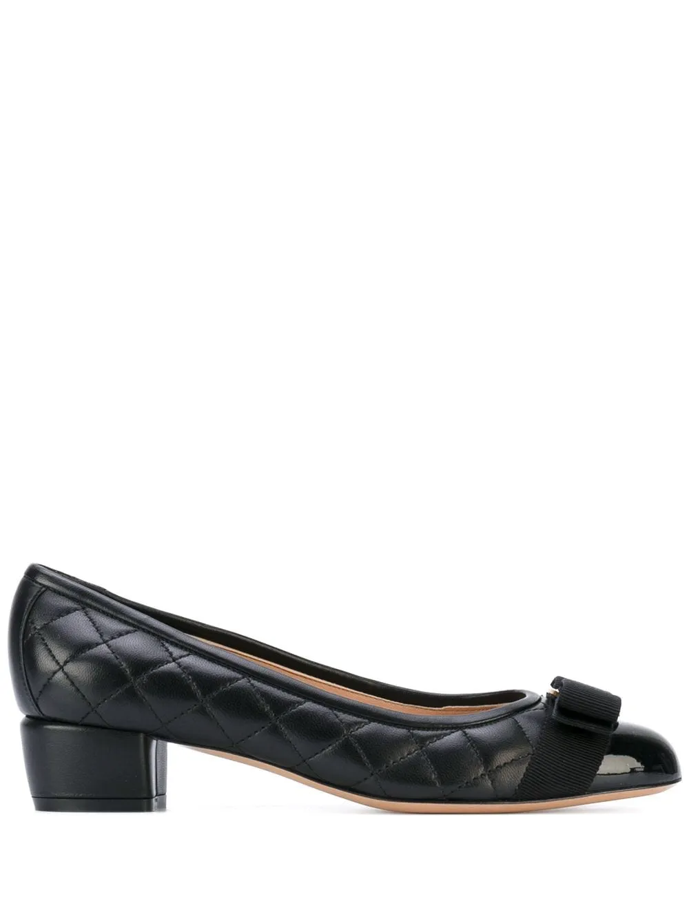 Ferragamo    Ferragamo Vara Leather Pumps