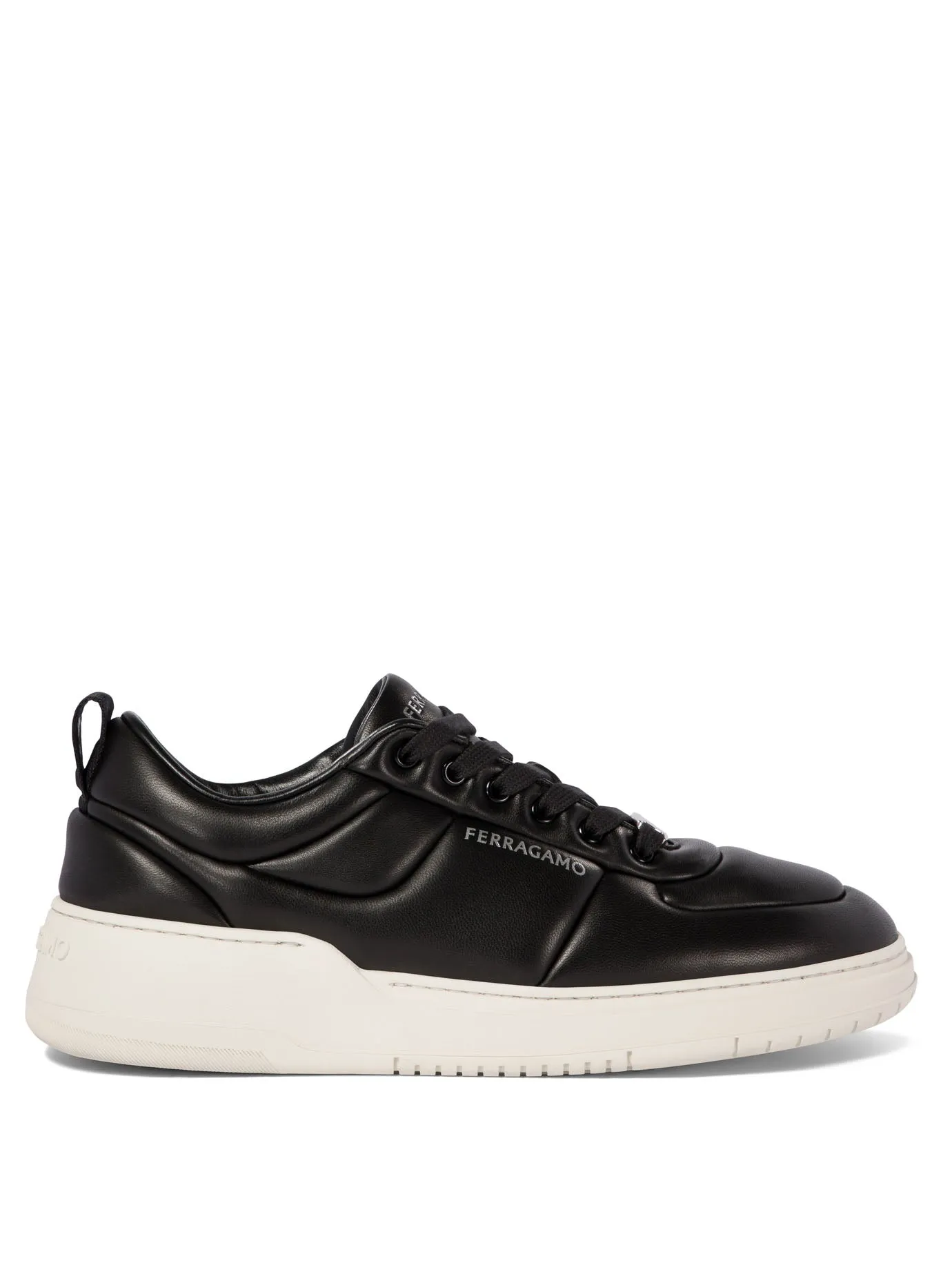 FERRAGAMO Modern Elegance Leather Sneakers