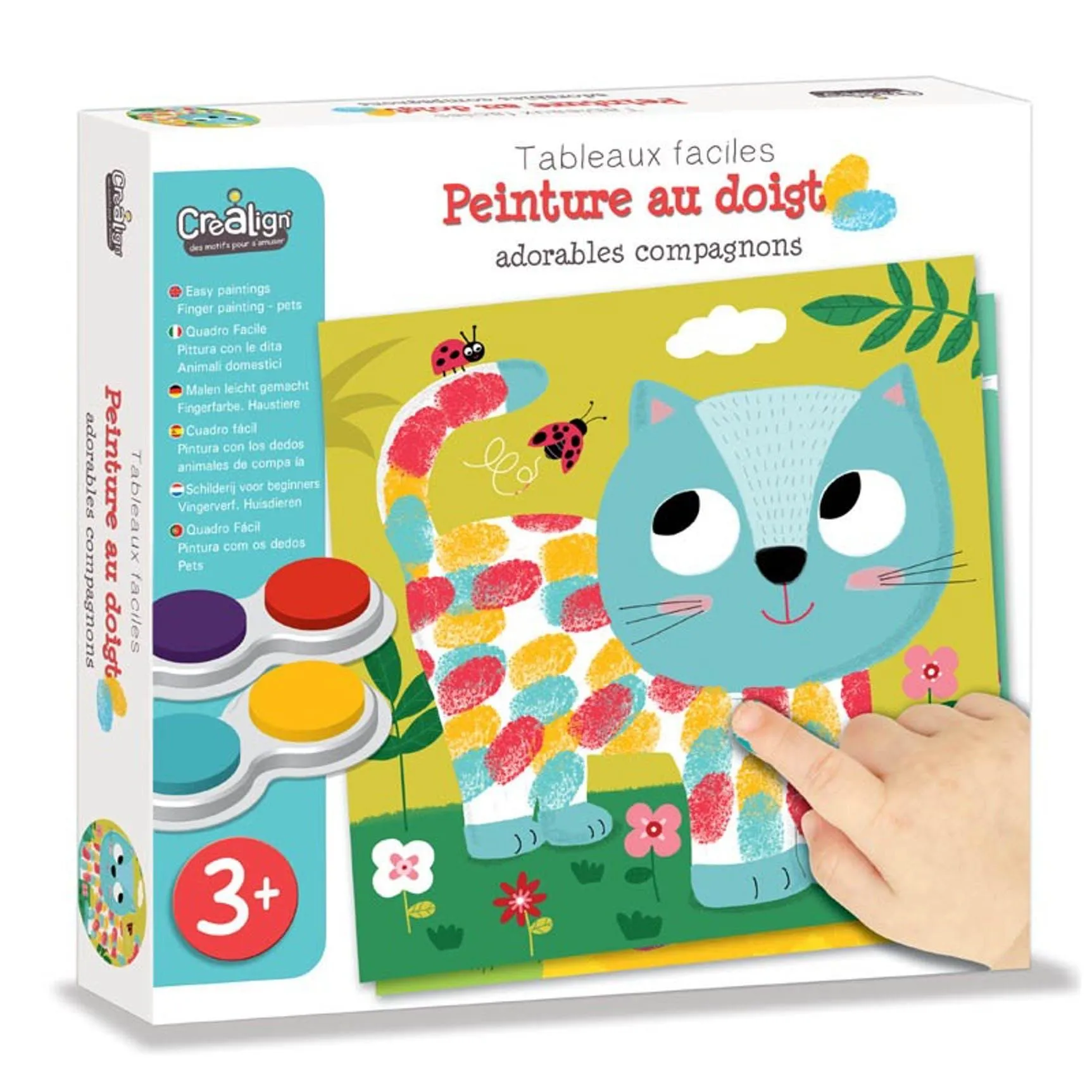 Animal Finger Painting Set