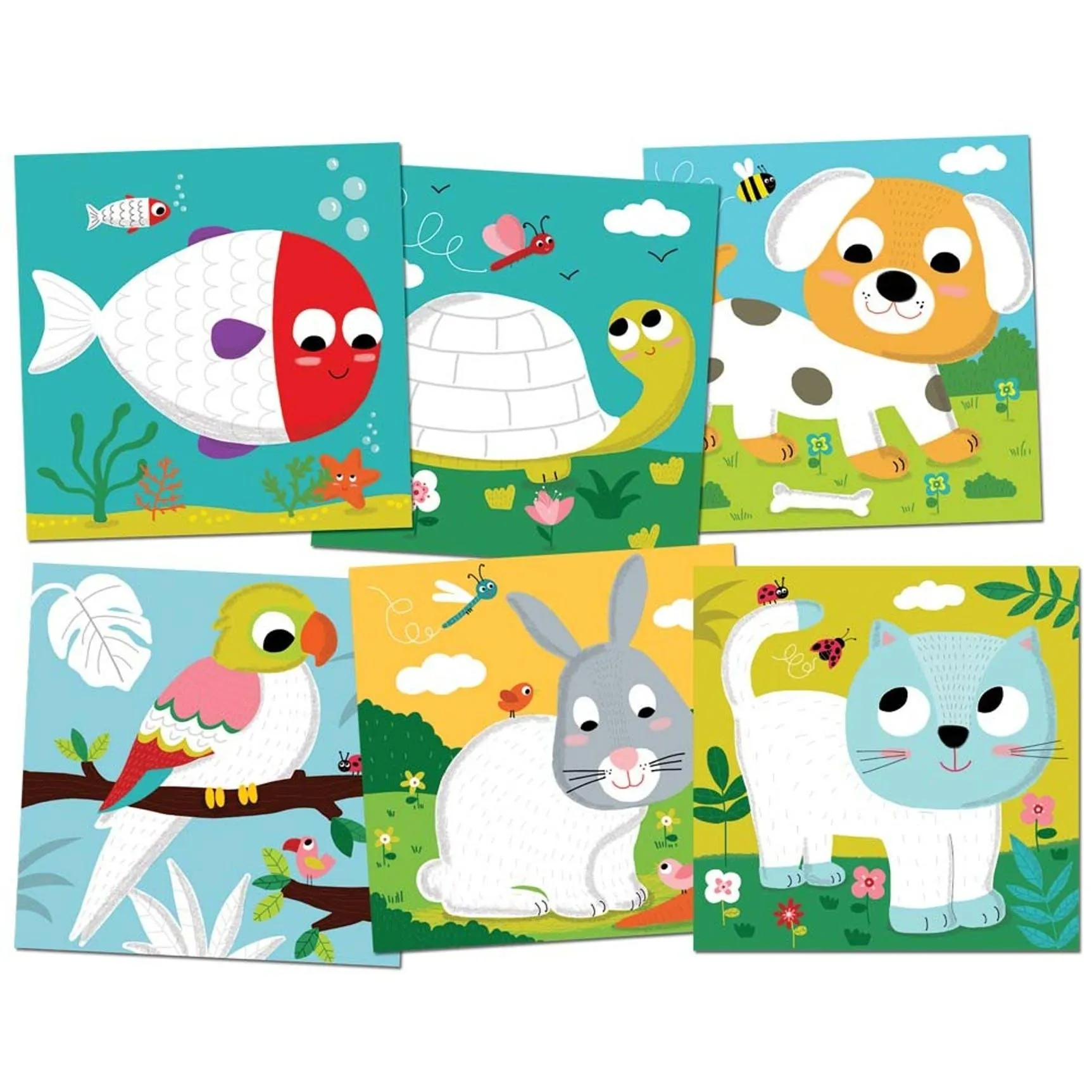 Animal Finger Painting Set