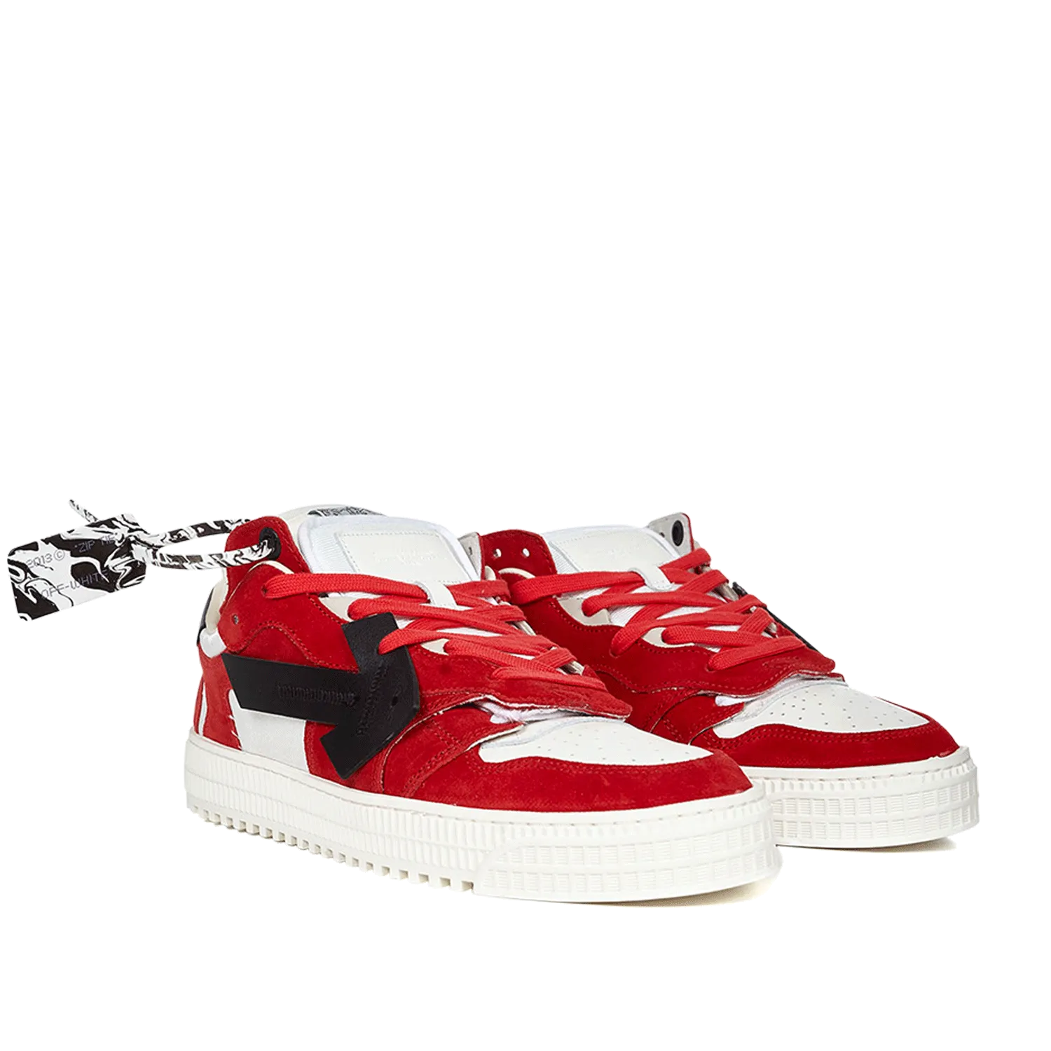 Floating Arrow Sneakers - Red Black