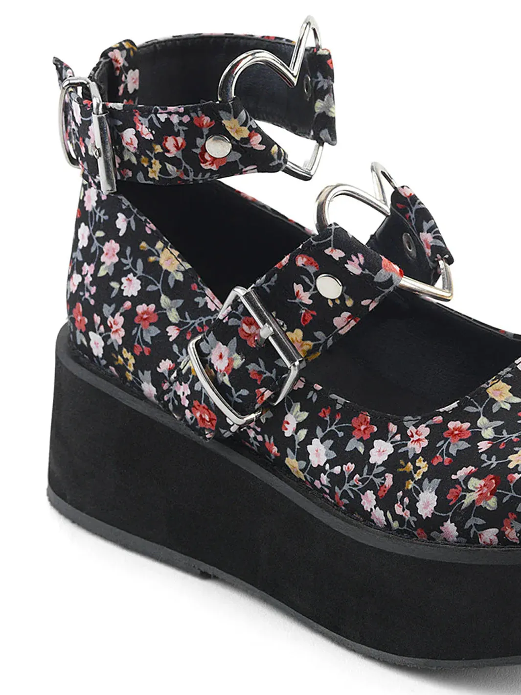 Floral Demonia Sprite-02 Shoes - Pre Order