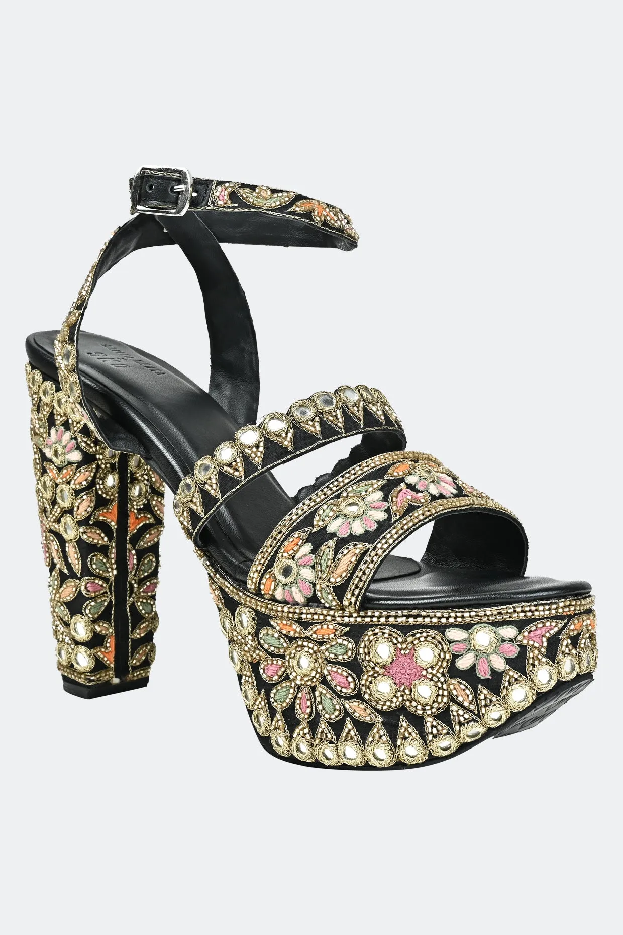 Floral Mirage Platform Shoes for Women