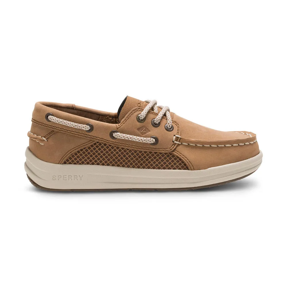 Gamefish Top-Sider Boat Shoe for Kids - Dark Tan