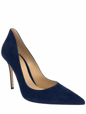 Gianvito Rossi Size 9 Suede Point Toe Pumps