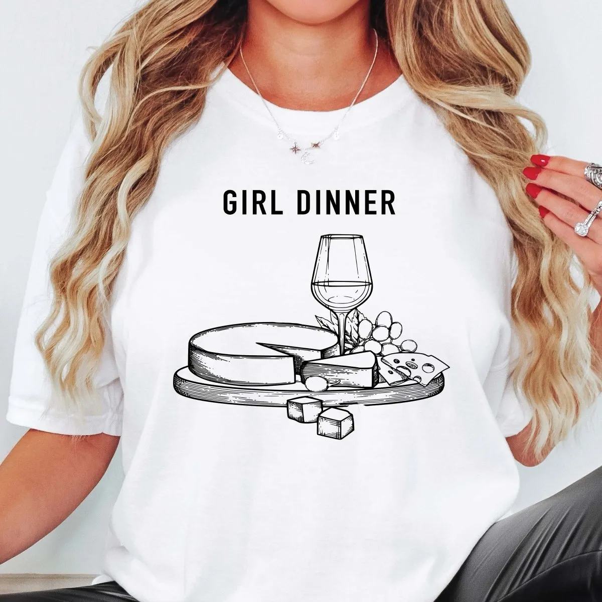 Girl Dinner Tee