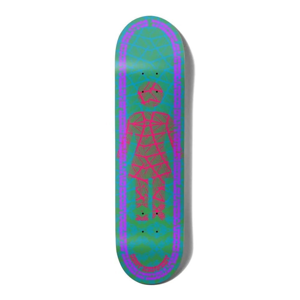 Girl Kennedy Vibration OG Skateboard Deck Multi 8.375