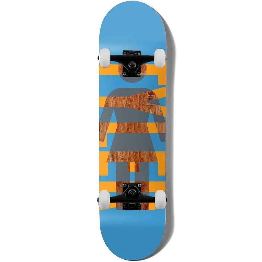 Girl Pacheco OG Knockout Complete Skateboard Blue 8.375