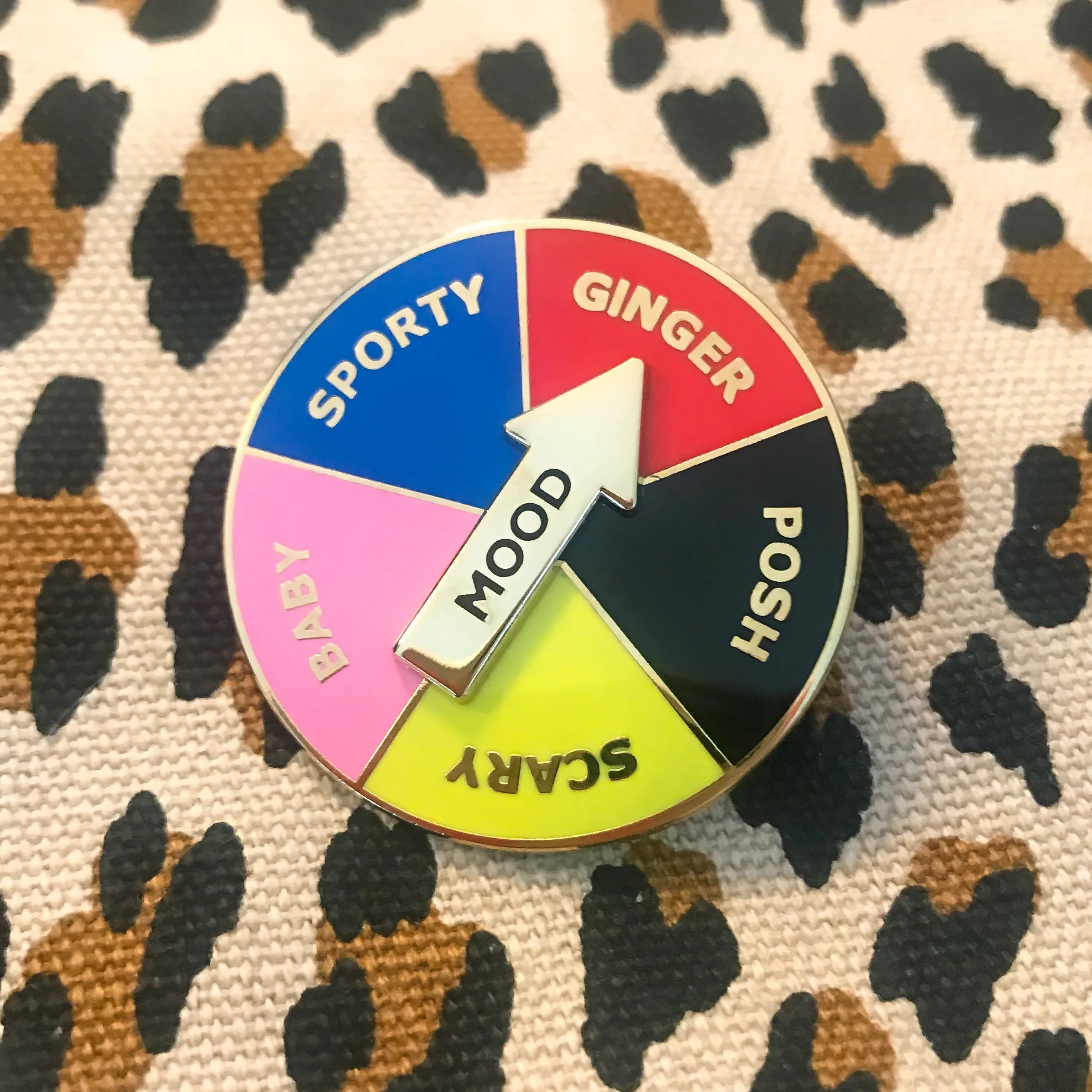 Girl Power Mood Pin