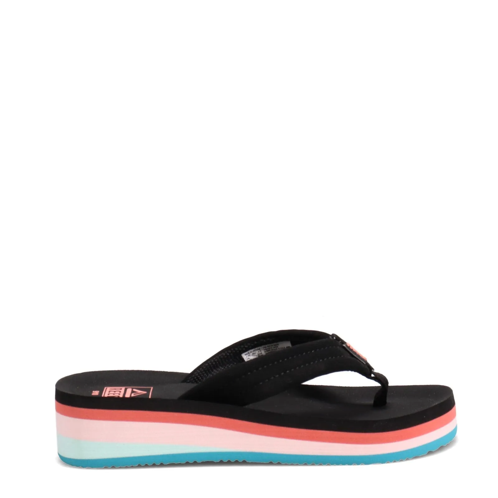 Girl's Reef, Ahi Wedge Sandal - Little Kid & Big Kid