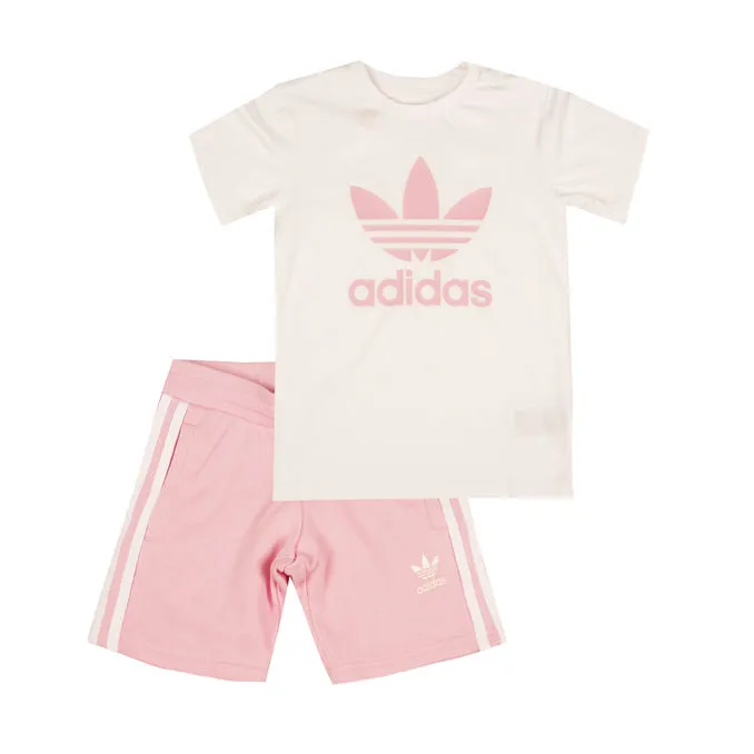 Girls True Pink Set T-Shirt and Shorts