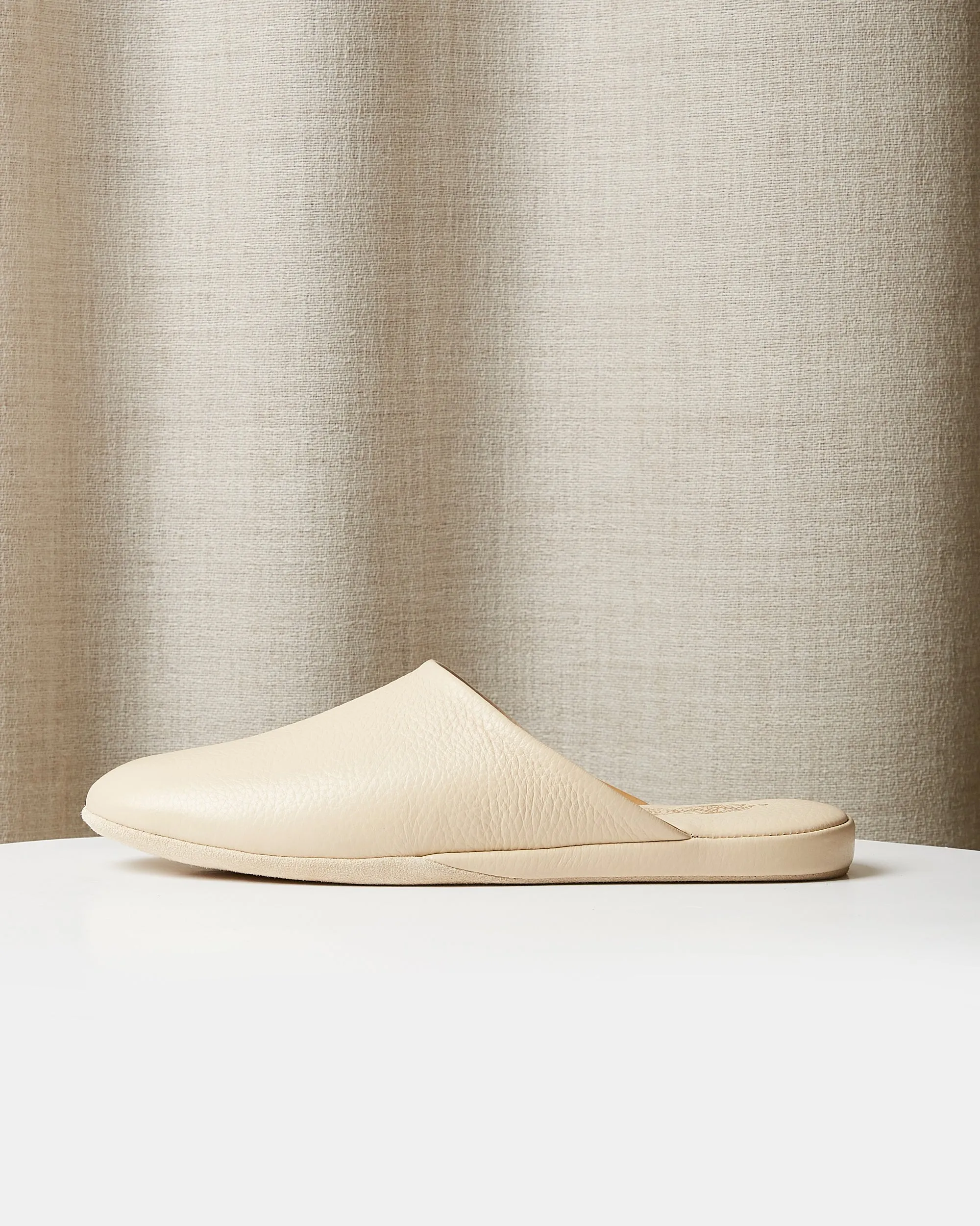 Globetrotter Glide Mules in Moonlit Ivory