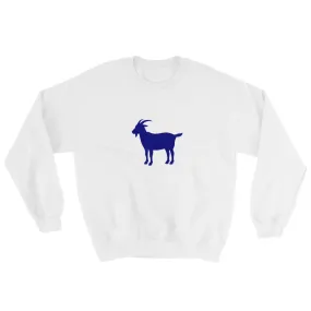 GOAT white sweatshirt