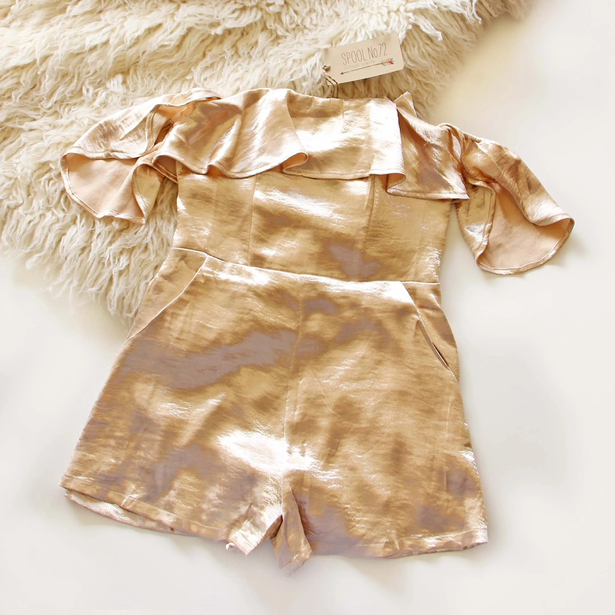 Golden Girl Romper