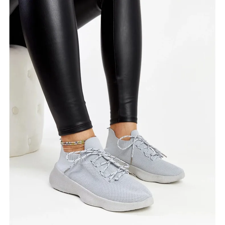 Gray Roshni sports sneakers grey