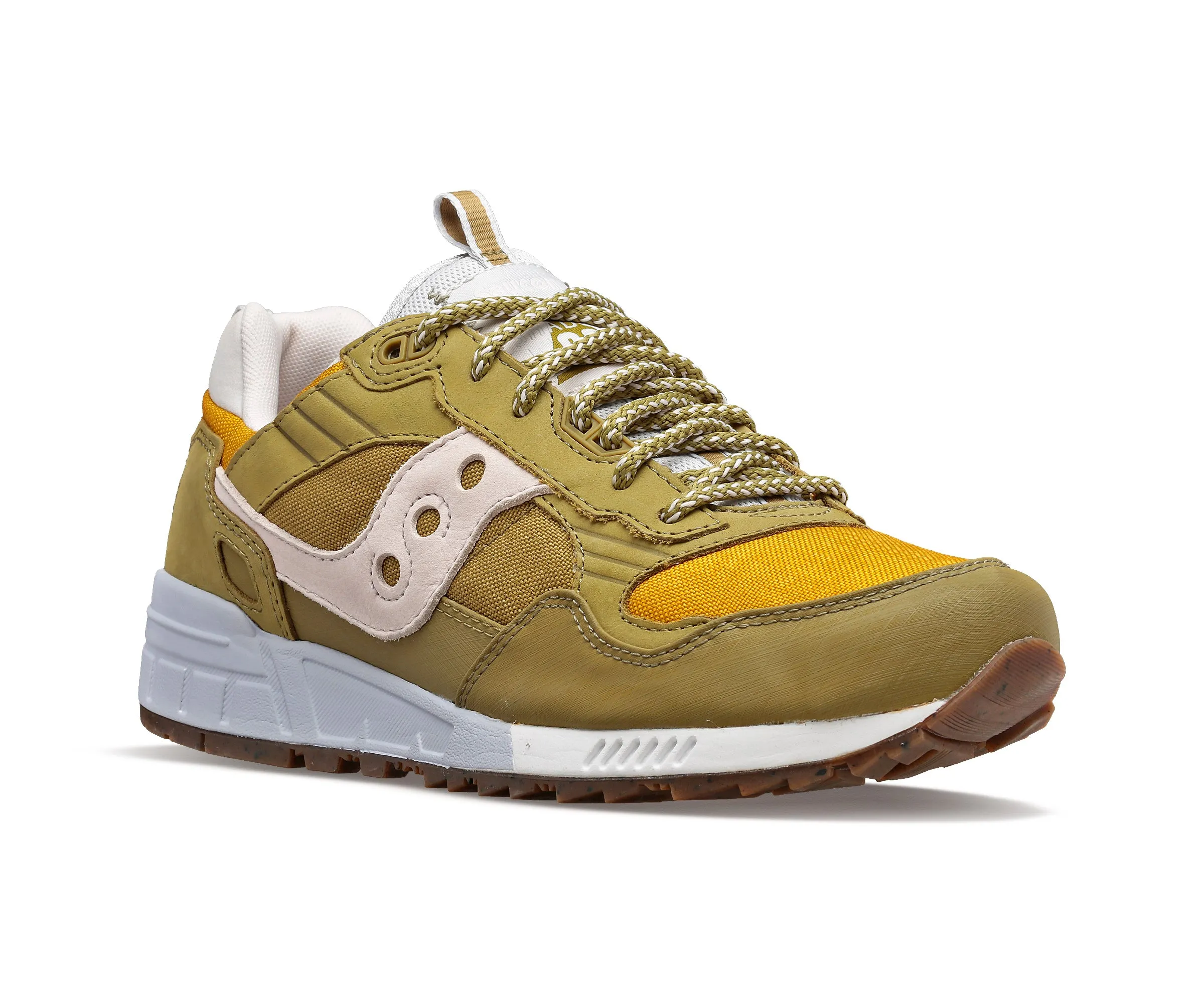 Green & Yellow Saucony Shadow 5000 Shoes