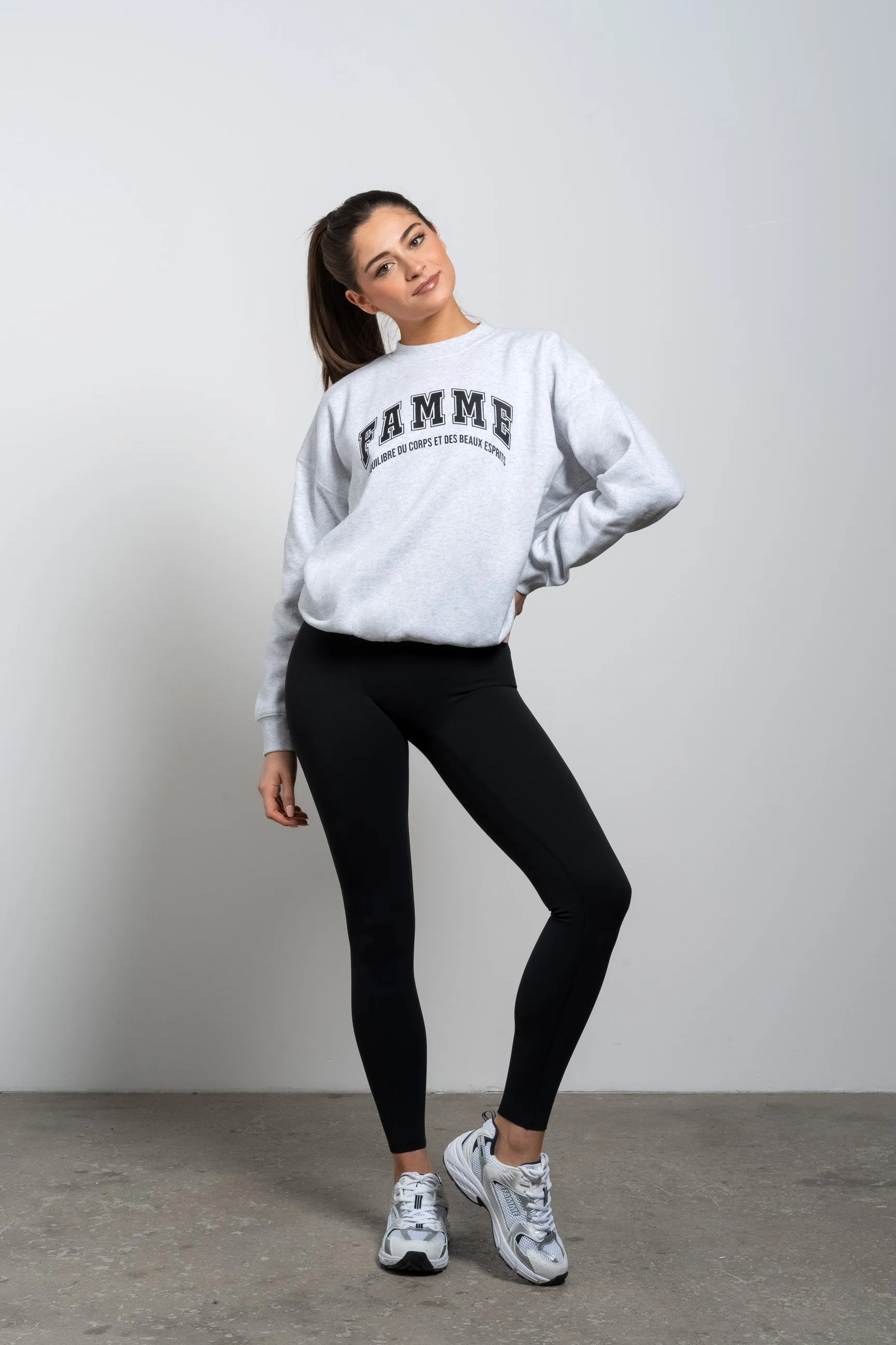 Grey quilibre Sweatshirt