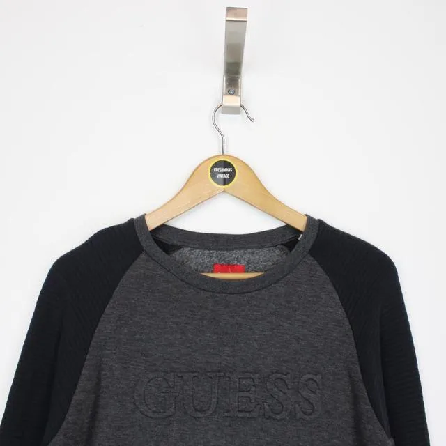 Guess Spellout Sweatshirt Medium