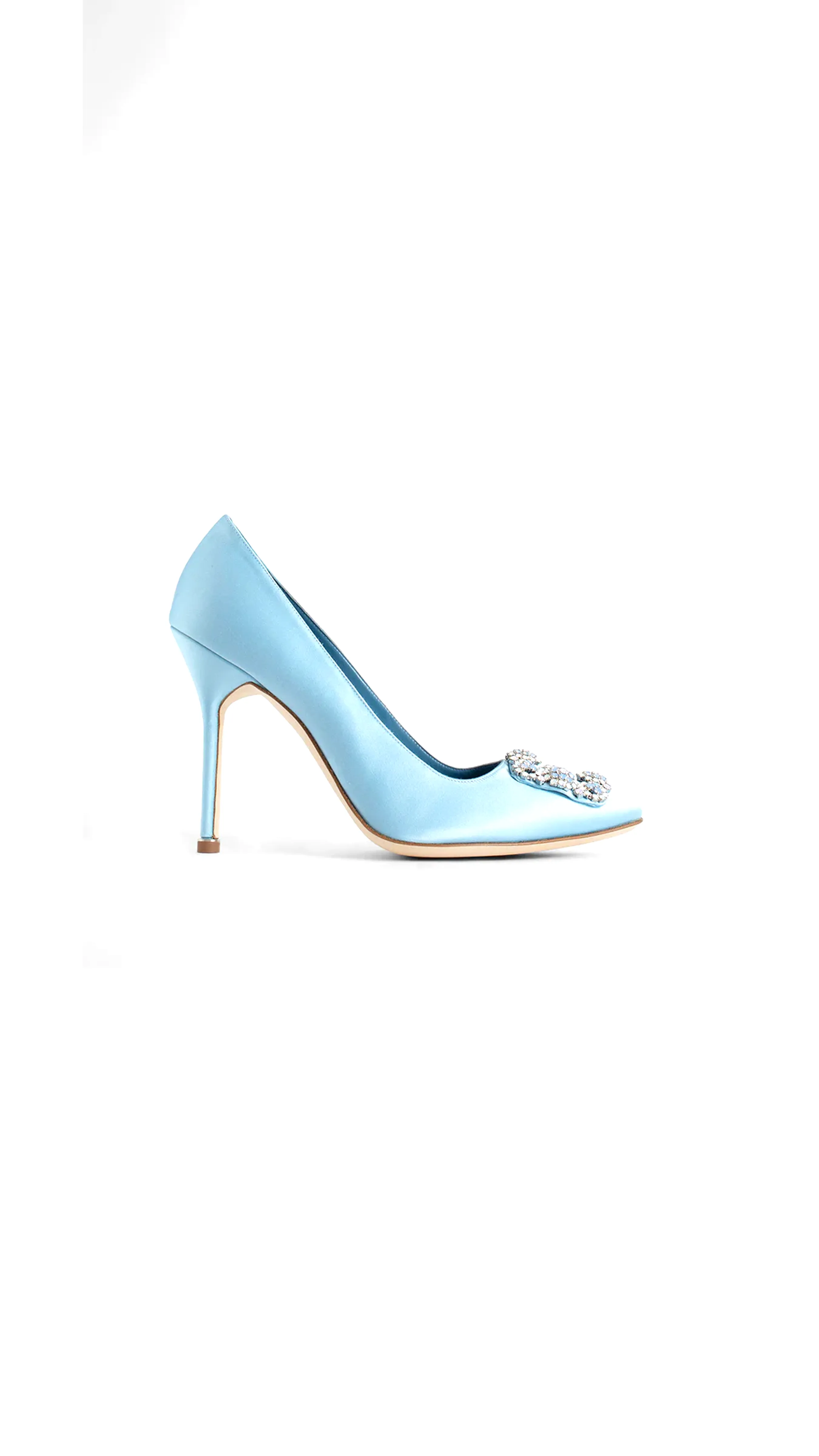 Opal Lanza Pumps in Light Blue Color