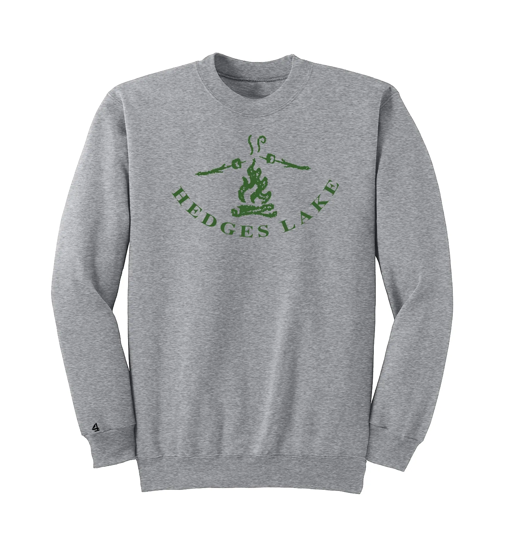 Hedges Lake Campfire Crewneck Sweatshirt