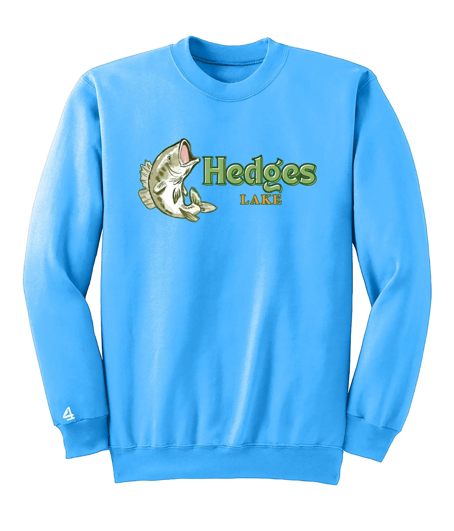 Hedges Lake Fish Crewneck Sweatshirt