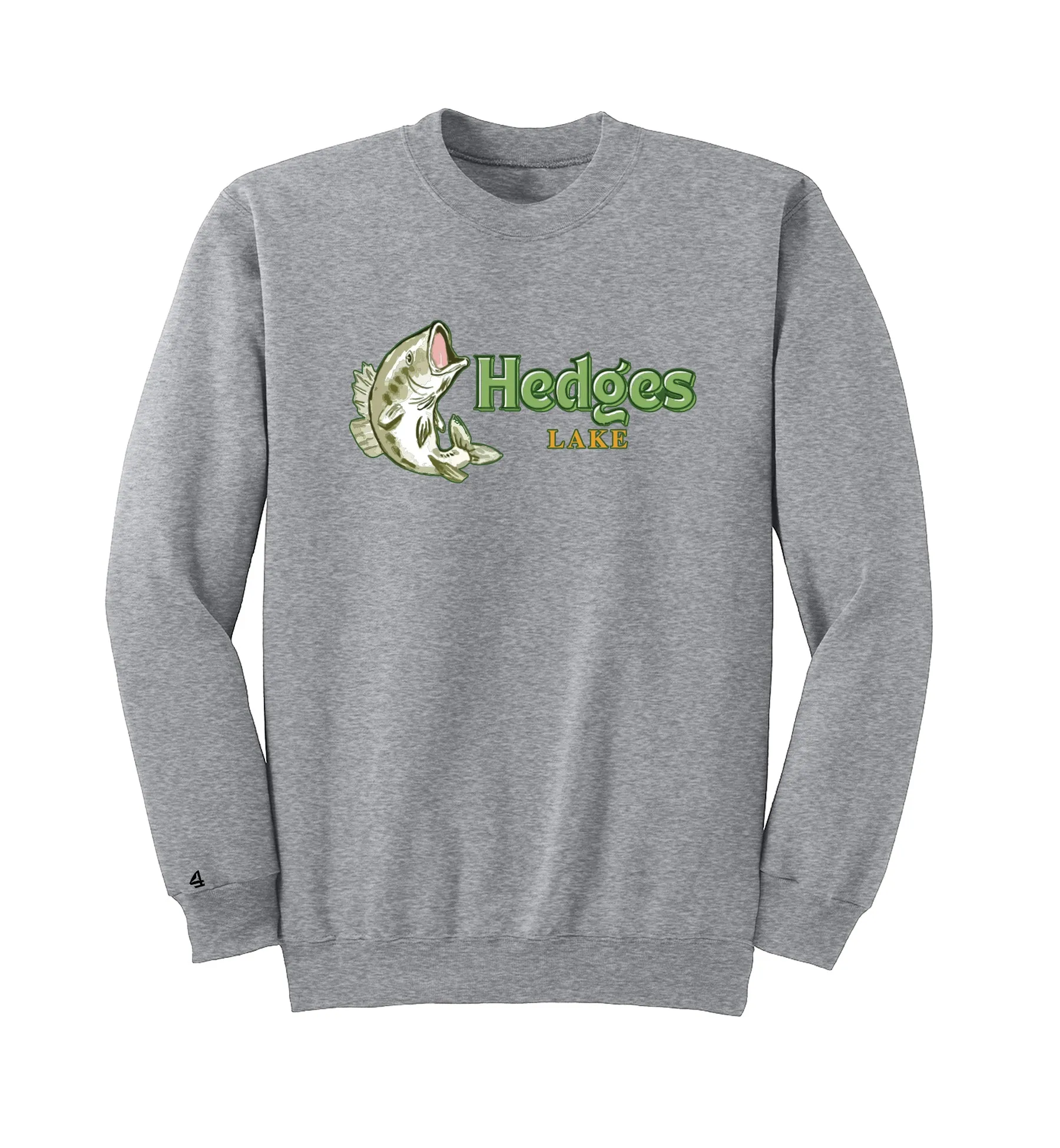 Hedges Lake Fish Crewneck Sweatshirt