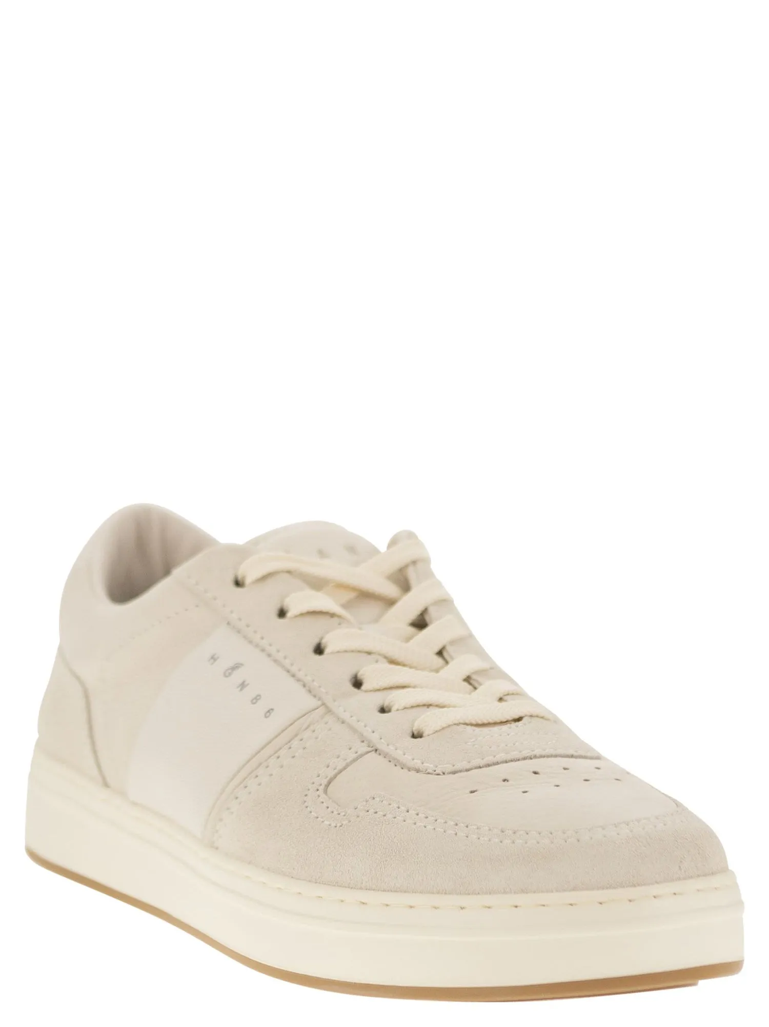 Hogan    Hogan H668 Leather Trainers