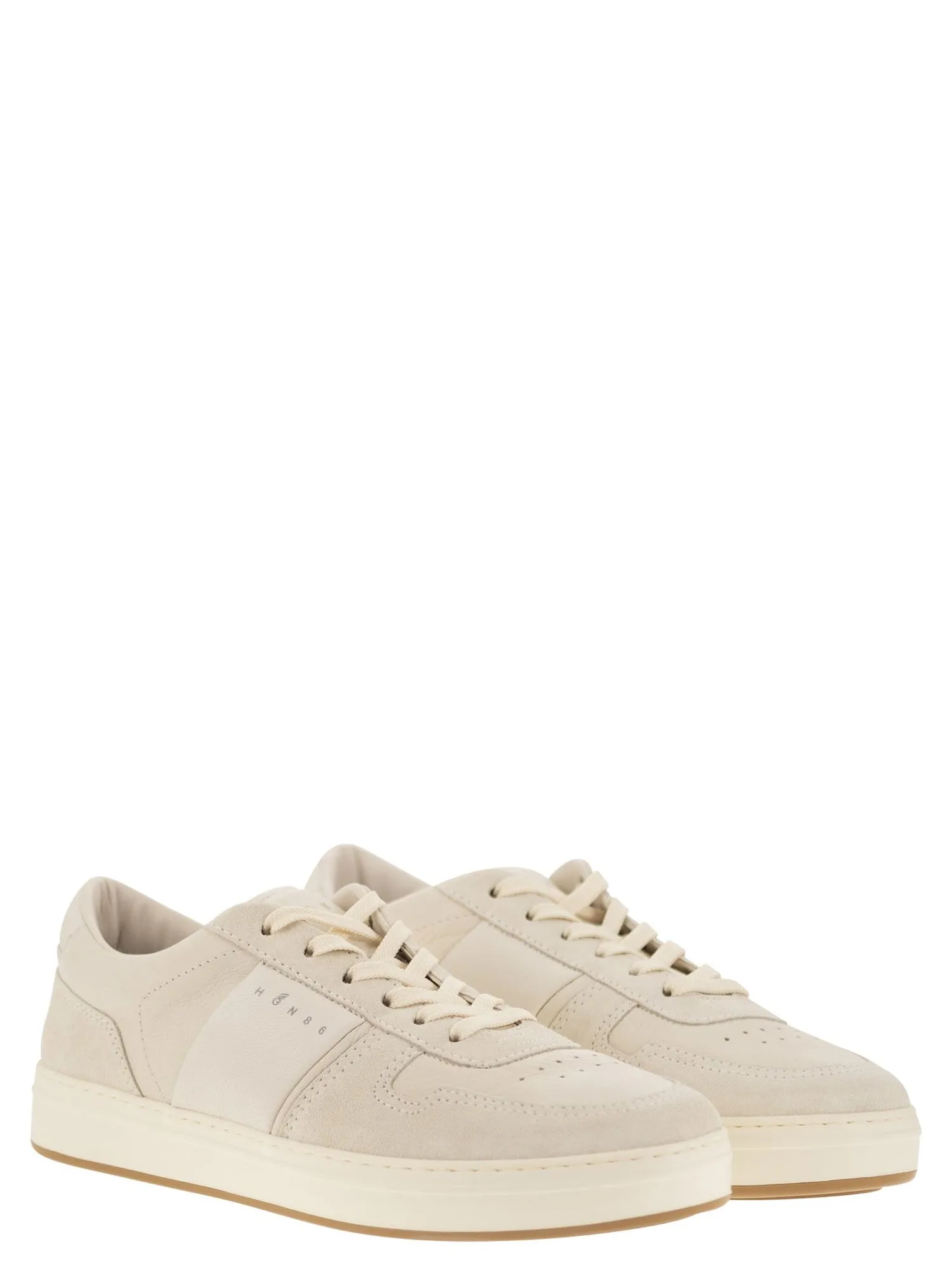 Hogan    Hogan H668 Leather Trainers