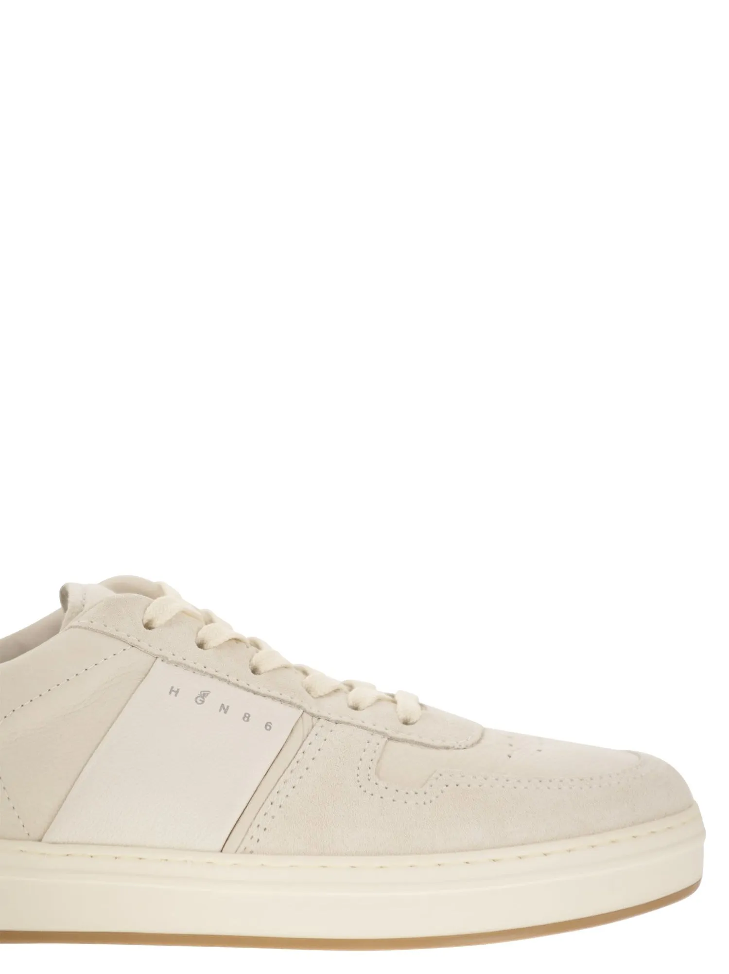 Hogan    Hogan H668 Leather Trainers