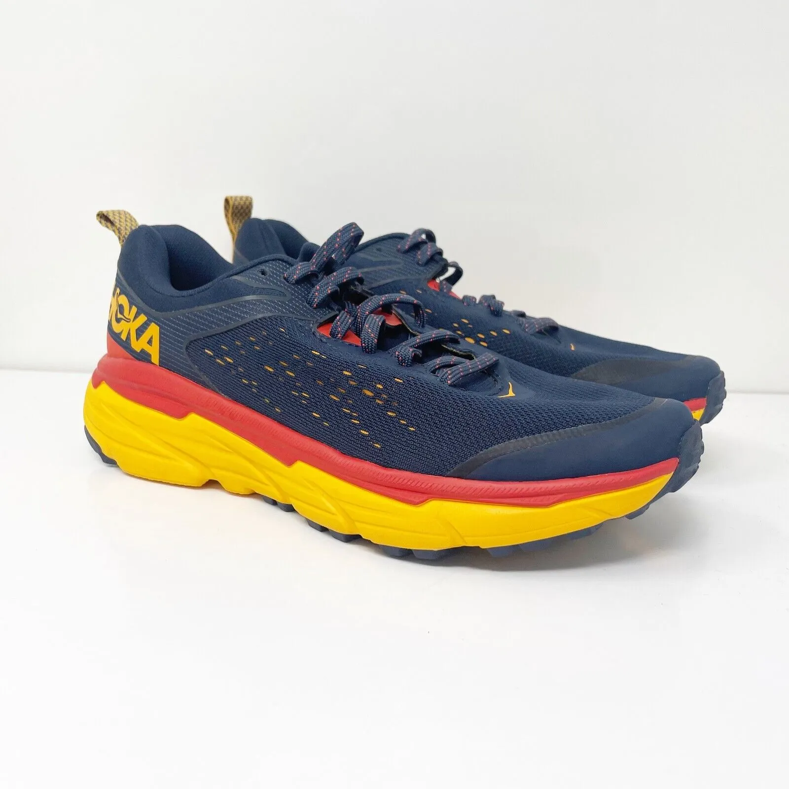 Hoka One One Mens Challenger ATR 6 1106510 OSRY Blue Running Shoes Sneakers 8 D