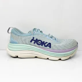 Hoka One One Womens Gaviota 5 1134235 ABSO Blue Running Shoes Sneakers Sz 9.5 B