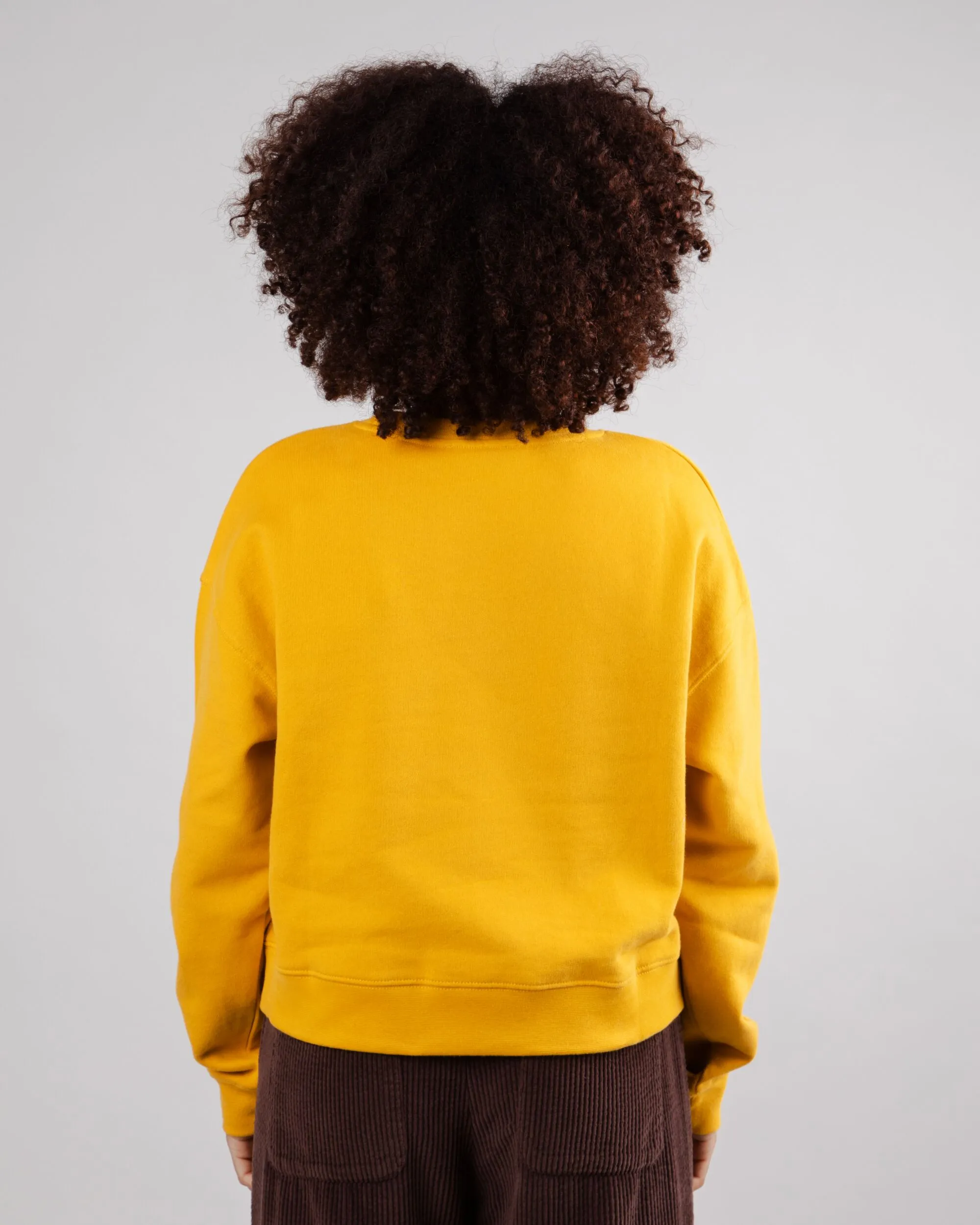 Horse Sweatshirt Mustard