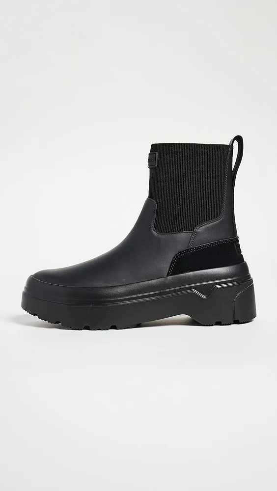 Explorer Chelsea Flatform Boots by Hunter Boots